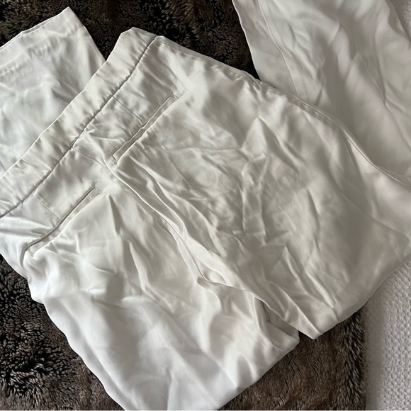 H&M Elegant White Wide-Leg Pants - Picture 2 of 3